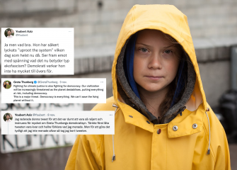 SSU:s hån av Greta Thunberg: “Ekofascism istället för demokrati”