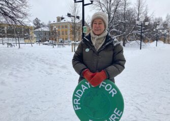 Umeås seniorer tar ungas klimatkamp
